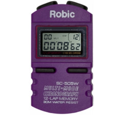 Cronômetro Robic SC-505W / 12 voltas Roxo