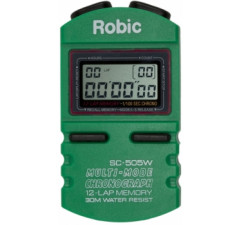 Cronômetro Robic SC-505W / 12 voltas Verde