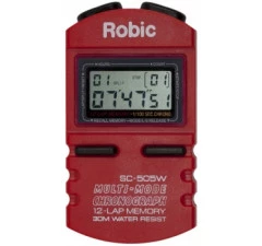 Cronômetro Robic SC-505W / 12 voltas Vermelho